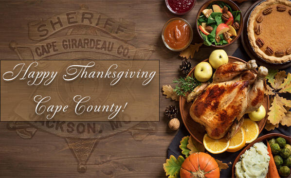 photo of logo and happy thanksgiving text 