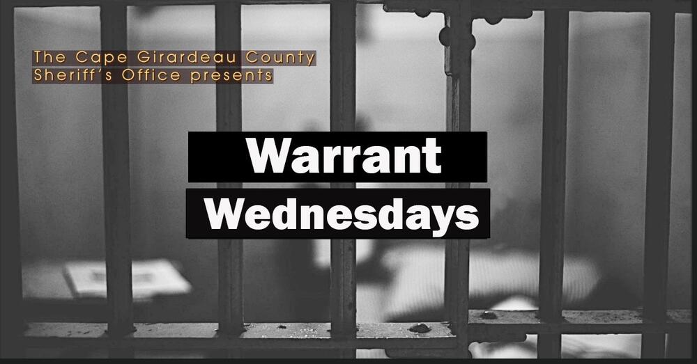 Jail Cell with words warrant Wednesday 