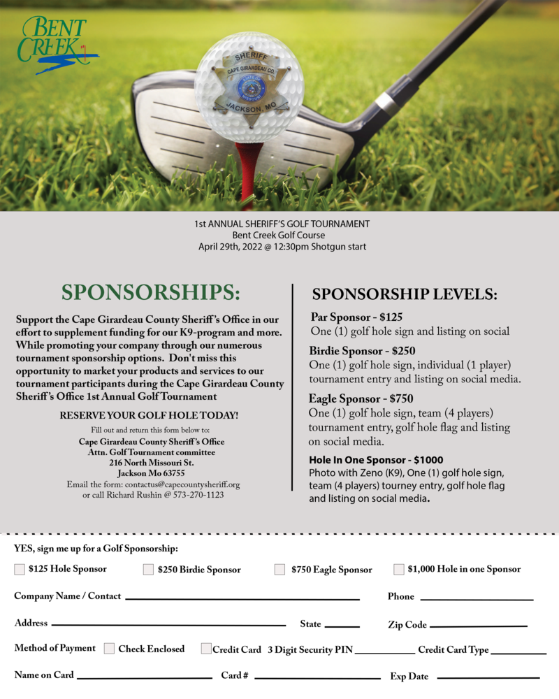 CSGO Golf Sponsorship