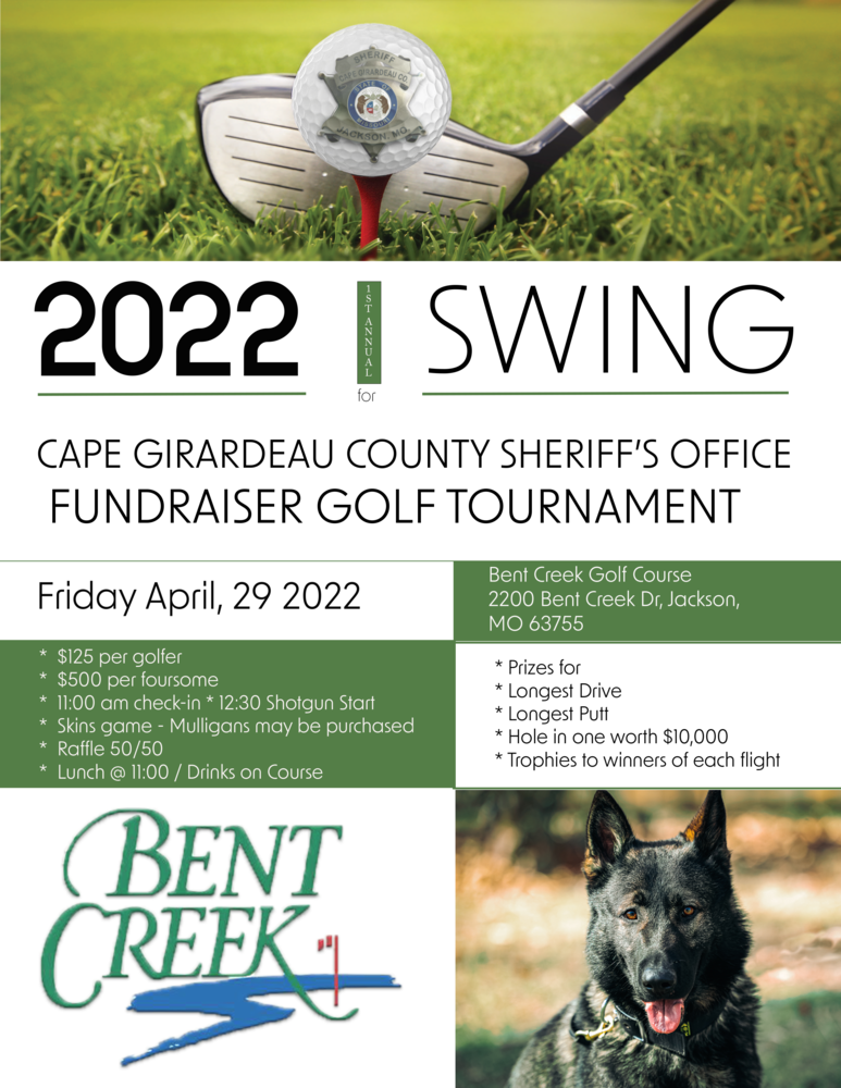 CGSO Golf Tournament Poster