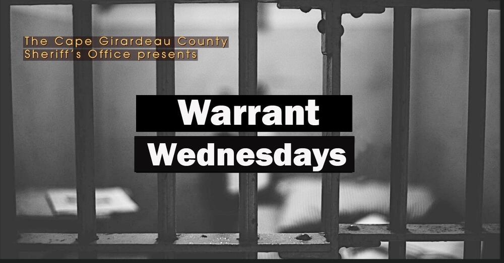 Photo of Jail Cell with words Warrant Wednesday